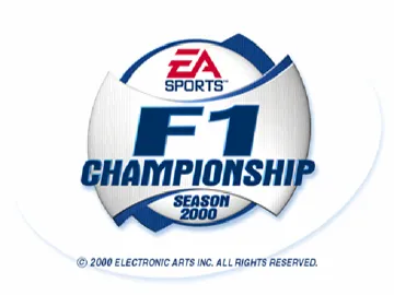 F1 Championship Season 2000 (US) screen shot title